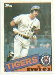 1985 Topps Baseball Cards      192     Howard Johnson
